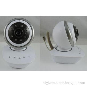 3.5" LCD Screen Wireless Video Baby Temperature Monitor , 3